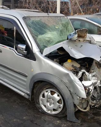 Ford connect çıkma gri sağ ön ve arka sürgülü kapı